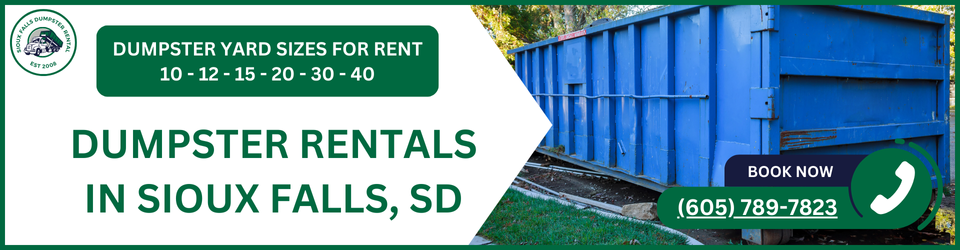 Sioux Falls Dumpster Rental